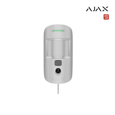 Superior MotionCam (PhOD) Fibra ASP white I Rilevatore di movimento cablato con foto-verifica degli allarmi e immunità agli animali, supporta le foto su richiesta e foto per scenar