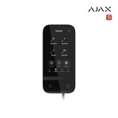 Superior KeyPad TouchScreen Fibra ASP black I Tastiera TouchScreen cablata