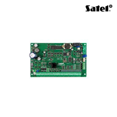 Scheda centrale - 8 ingressi, 8 uscite (max. 32 zone, 32 uscite), combinatore PSTN integrato, 439 eventi in memoria, FW aggiornabile da remoto