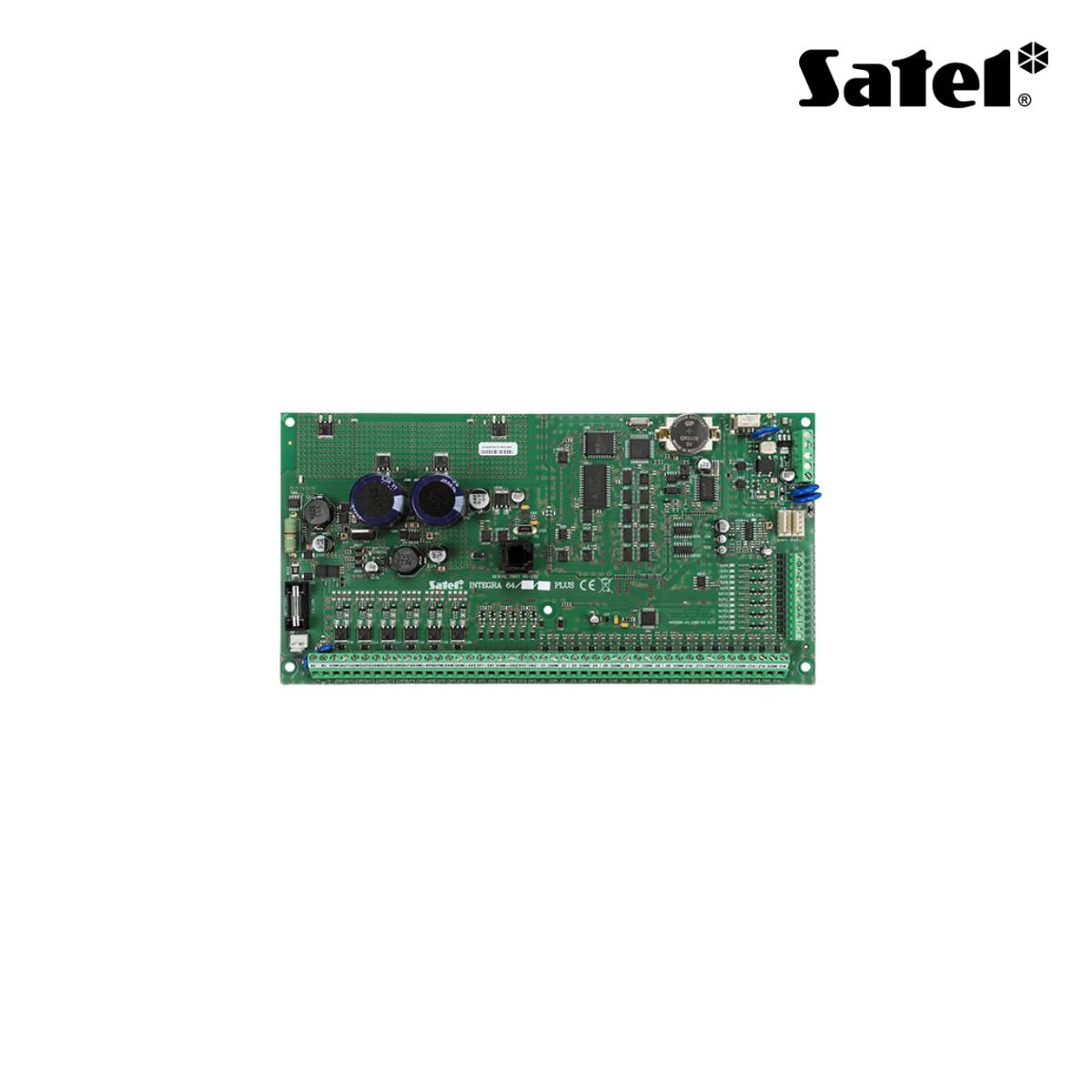 Scheda centrale - 16 zone, 16 uscite (max. 64 zone, 64 uscite), combinatore PSTN integrato, 5.631 eventi in memoria, FW aggiornabile da remoto