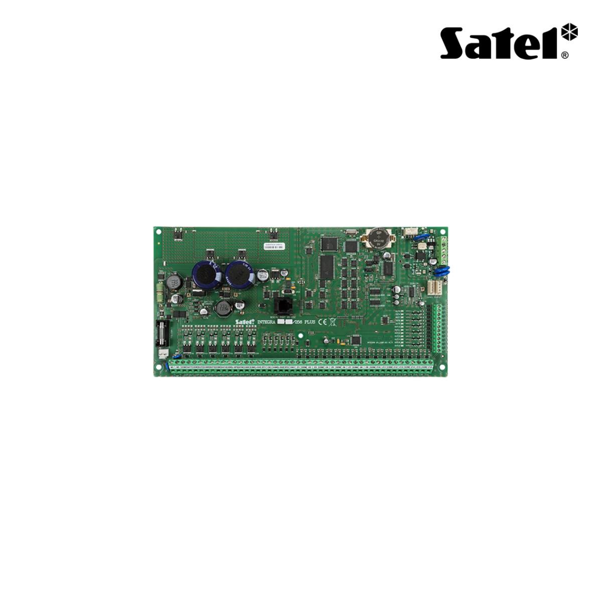 Scheda centrale - 16 zone, 16 uscite (max. 256 zone, 256 uscite), combinatore PSTN integrato, 24.527 eventi in memoria, FW aggiornabile da remoto