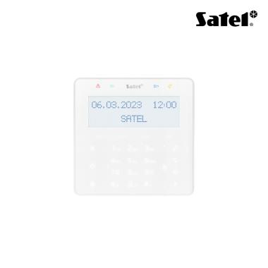 Tastiera touch sense personalizzabile con lettore MIFARE, colore bianco. Per Integra e Perfecta 64 M