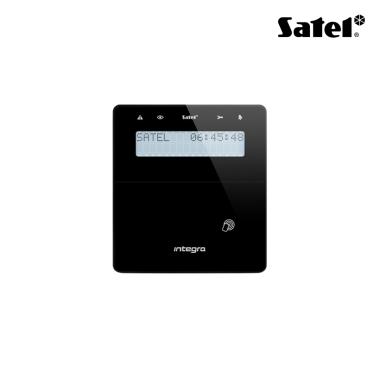 Tastiera LCD con lettore di prossimità e sportello, colore nero. Per Integra