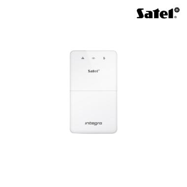 Tastiera di partizione con sportello, colore bianco. Ingresso e uscita a bordo per gestione di un varco. Per Integra