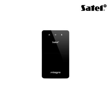 Tastiera di partizione con sportello, colore nero. Ingresso e uscita a bordo per gestione di un varco. Per Integra