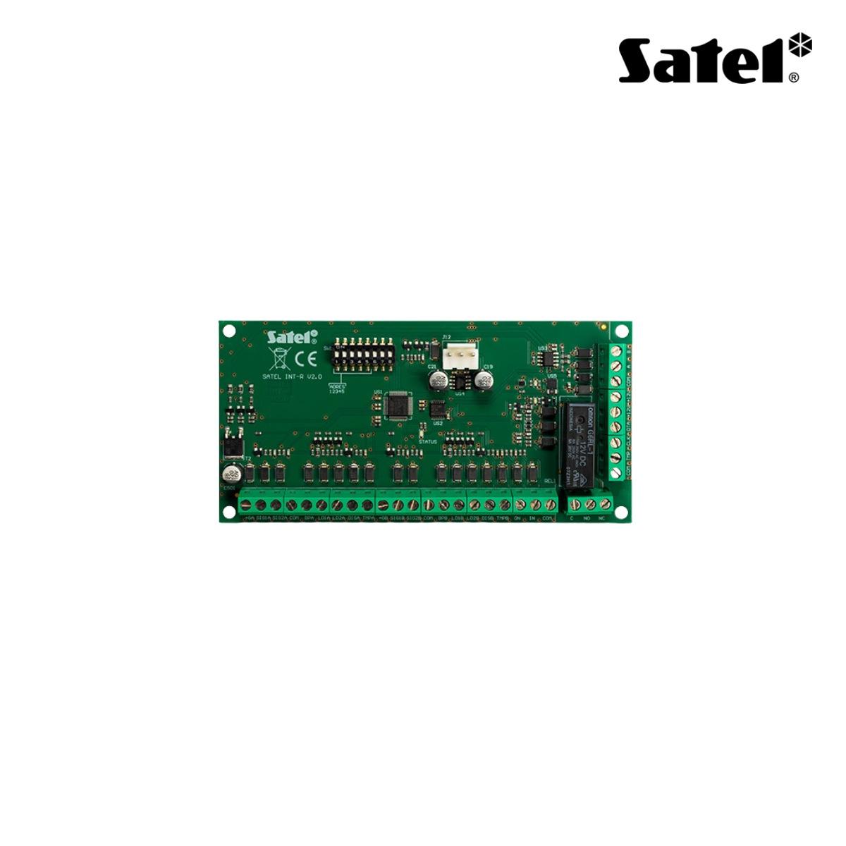 Modulo controllo accessi per un varco. Gestione lettori SATEL serie CZ, CR, SO. Compatibile con terminali e lettori WIEGAND