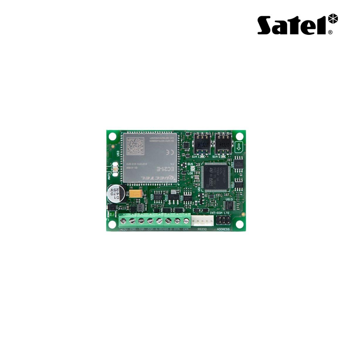 Modulo di comunicazione LTE su bus per centrali INTEGRA (antenna inclusa, senza contenitore)