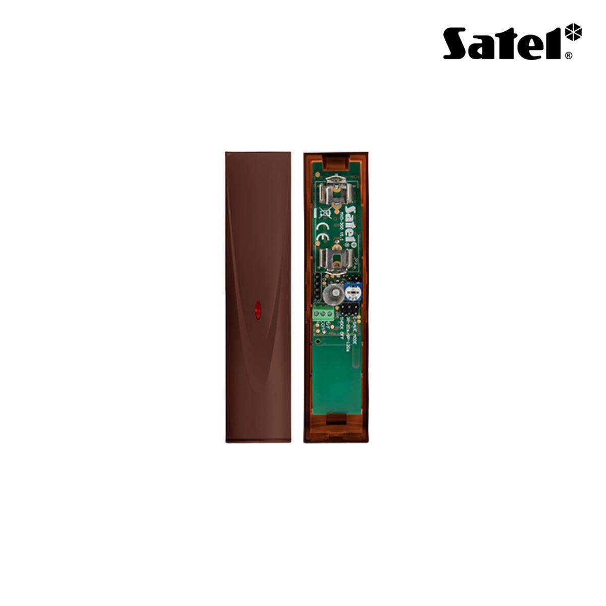 Rilevatore universale per sistema wireless MICRA: magnetico, tapparella, vibrazione, allagamento. Colore marrone