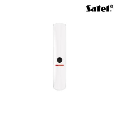 Rilevatore rottura vetri wireless con sensore di temperatura. Colore bianco