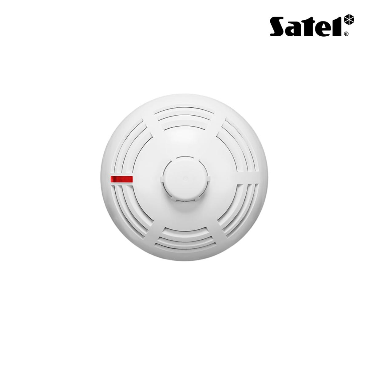 Rilevatore di fumo e calore wireless, con sensore di temperatura, funzionamento anche in modalità stand-alone