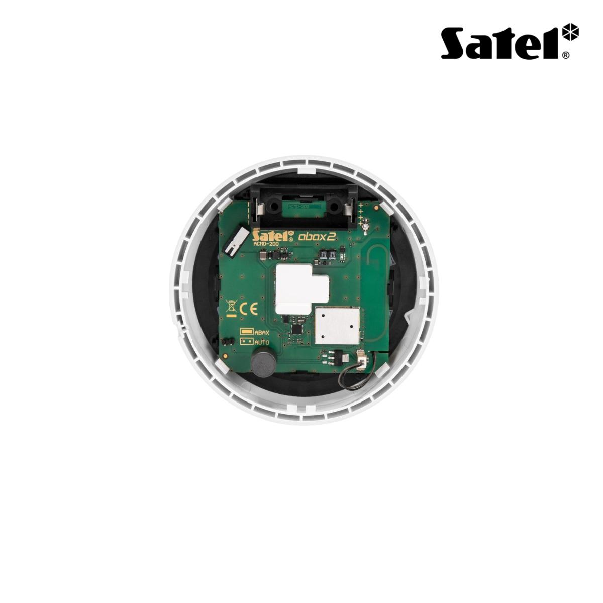 Rilevatore di CO (monossido di carbonio) wireless con sensore di temperatura, funzionamento anche in modalità stand-alone