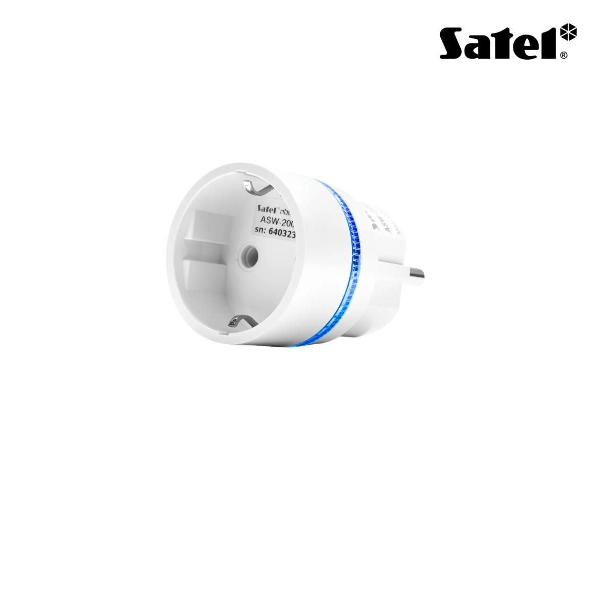 Smart plug wireless con monitoraggio dei consumi energetici. Accende e spegne apparecchi elettrici, elettrodomestici tramite APP (230V AC, 2300W, SCHUKO)