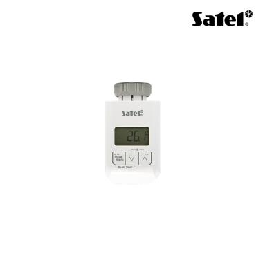 Testina intelligente wireless per radiatori, compatibile con valvole M30x1,5mm e Danfoss. <br />Sensore di temperatura integrato (batterie AA non incluse)