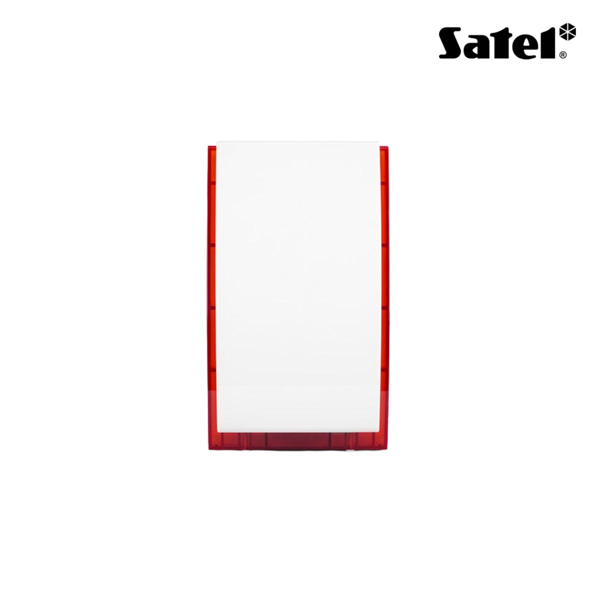 Sirena ottico ed acustica da interno wireless (red, PIEZO), batteria inclusa