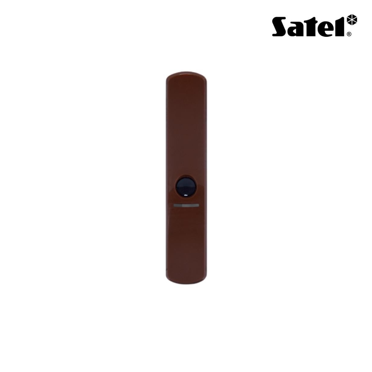 Mini rilevatore a tenda (dimensioni 20 x 102 x 25 mm), installazione centro finestra. <br />Dimensione tenda 5 (h) x 2 (l) m. Colore marrone