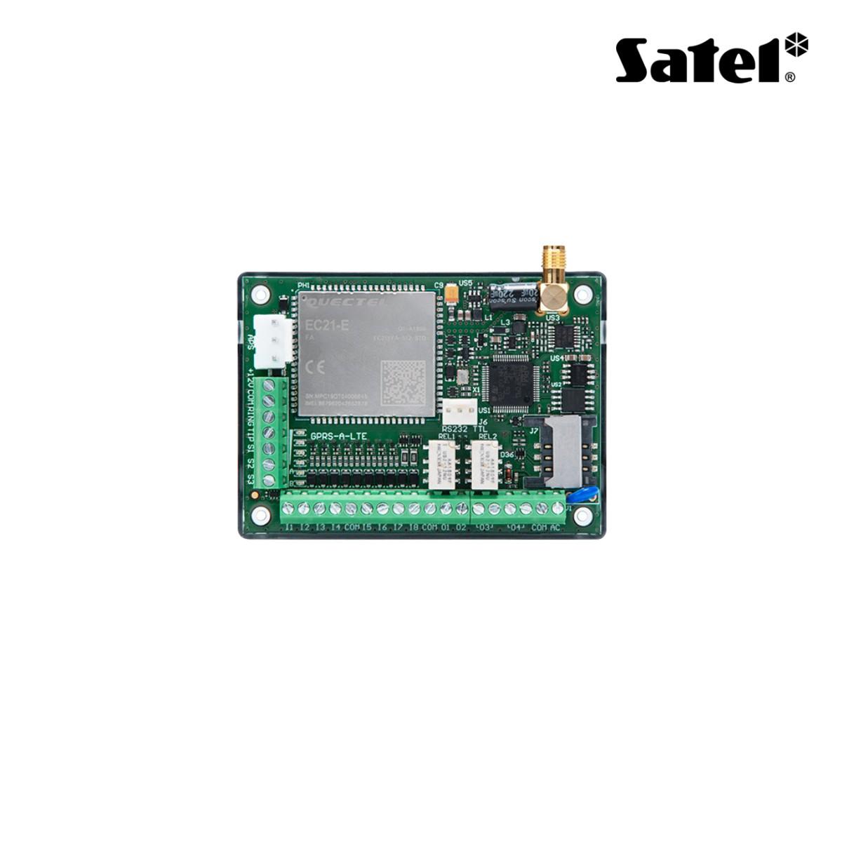 Modulo IoT 4G/LTE con applicativo gratuito (contenitore plastico, antenna inclusa), 8 ingressi NC-NO-analogici/8 ingressi 1-wire/4 uscite. Notifiche clip, SMS, push, SIA-IP. Protoc