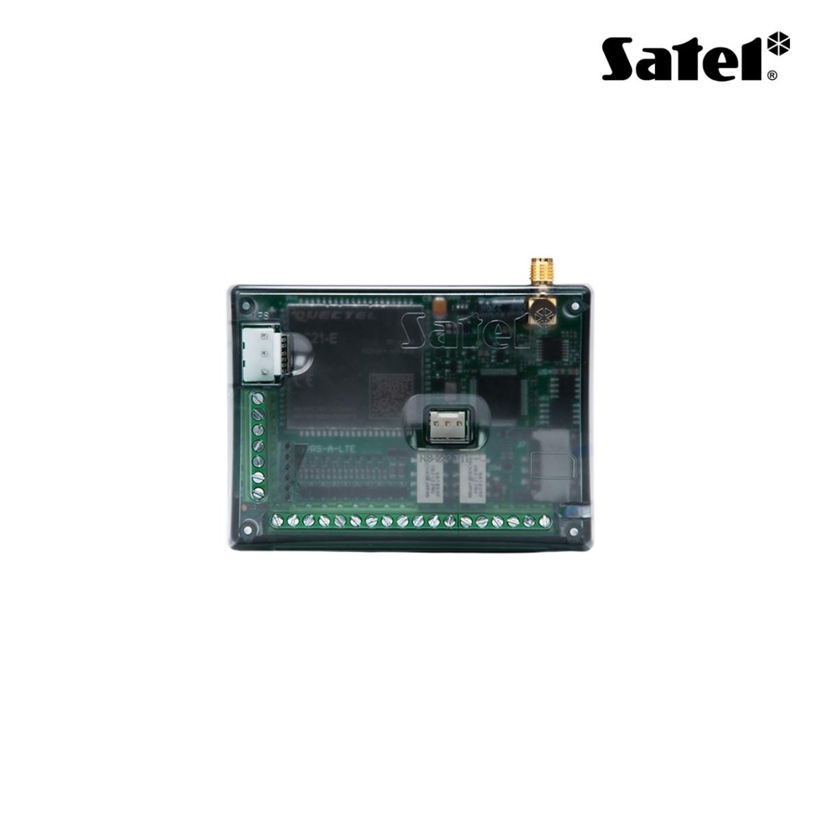 Modulo IoT 4G/LTE per vigilanze (contenitore plastico, antenna inclusa), 4 ingressi NC-NO/4 uscite. Notifiche clip, SMS, SIA-IP. Fornito in confezione da 10pz