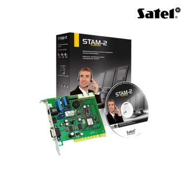 Scheda ricezione base telefonica STAM-1 P con software STAM-2 per 3 postazioni