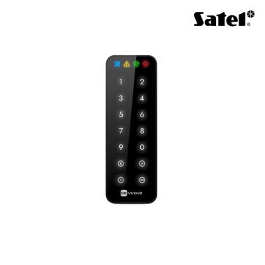 Tastiera wireless per sistema Be Wave, colore bianco. Alimentazione 5-12V DC o 2 batterie AA (non incluse).