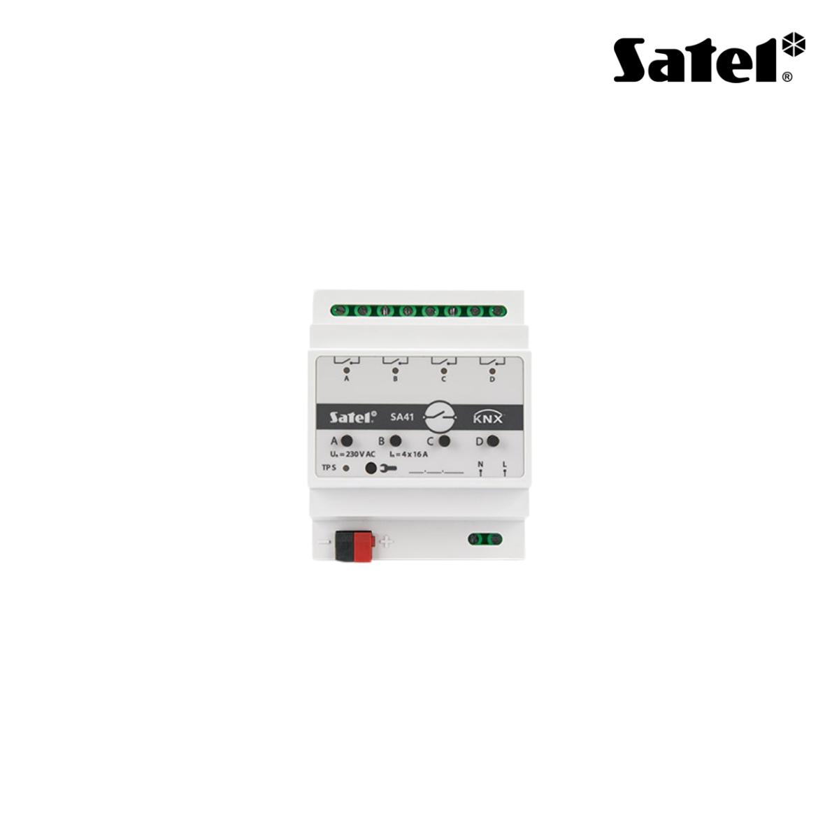 Attuatore di commutazione I 8 canali - 2 circuiti indipendenti con 4 relè per circuito