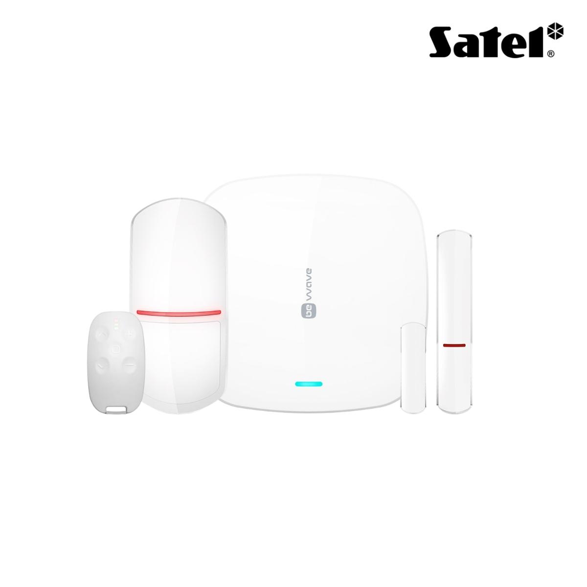 Kit in Promozione composto da: SMARTHUB + 1 Contatto AXD200Lite + 1 Sensore PIr APD200 e 1 Telecomando APT210