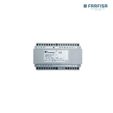 Scambiatore per ingres. din 8 moduli a