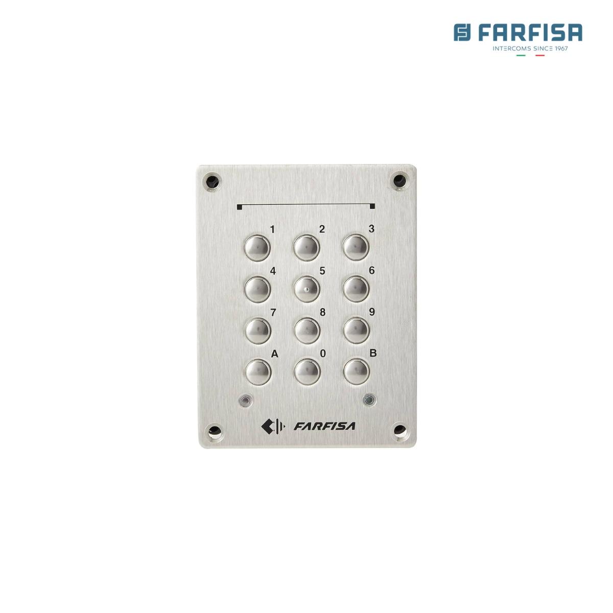 Tastiera inox 2 rele'