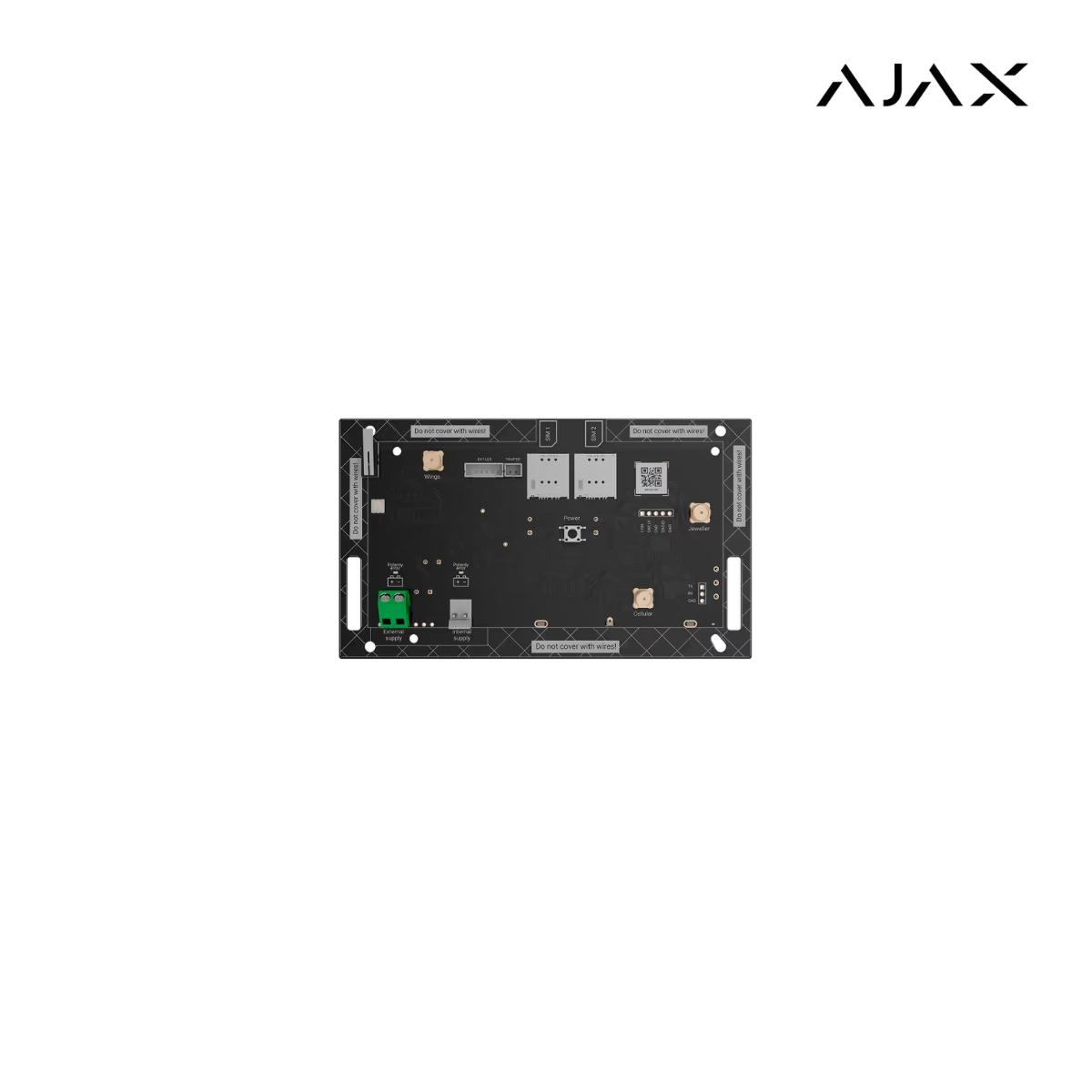 Hub BP Jeweller (without casing) (8EU/UEU) I Unità centrale wirelss con batteria esterna come fonte di alimentazione. Supporta la foto-verifica.Collegabile tramite due schede SIM (