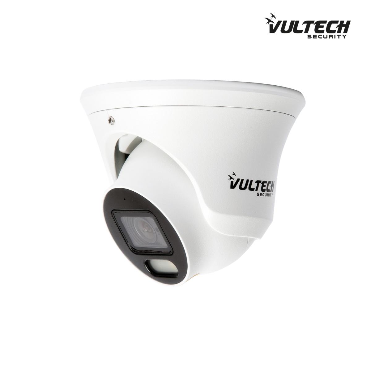 Telecamera Dome IP Vultech VS-IPC1580D1FEWD-ECO 1/2,7'' 8 Mpx H.265+ POE WDR 2,8mm 2Pcs Led IR ARRAY 25M P2P SMART SD CARD MICROFONO