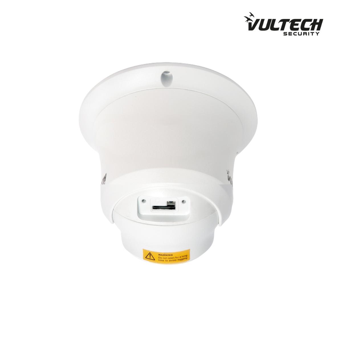 Telecamera Dome IP Vultech VS-IPC1580D1FEWD-ECO 1/2,7'' 8 Mpx H.265+ POE WDR 2,8mm 2Pcs Led IR ARRAY 25M P2P SMART SD CARD MICROFONO