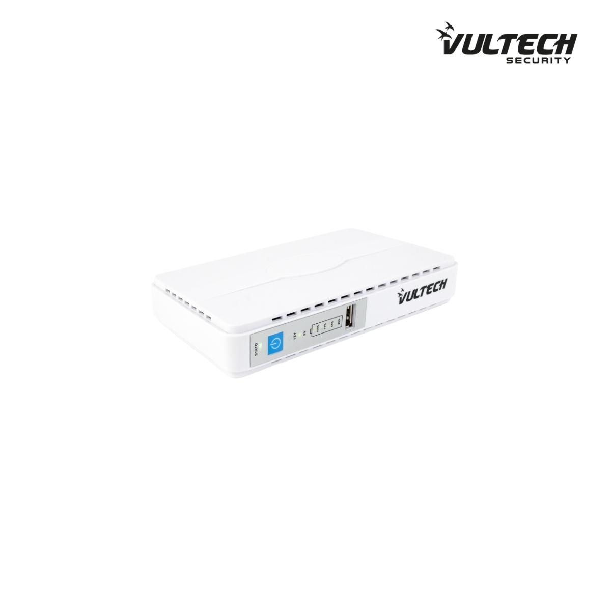 UPS DC 60W Gruppo Di Continuità Vultech UPS60PW-DC PoE<-