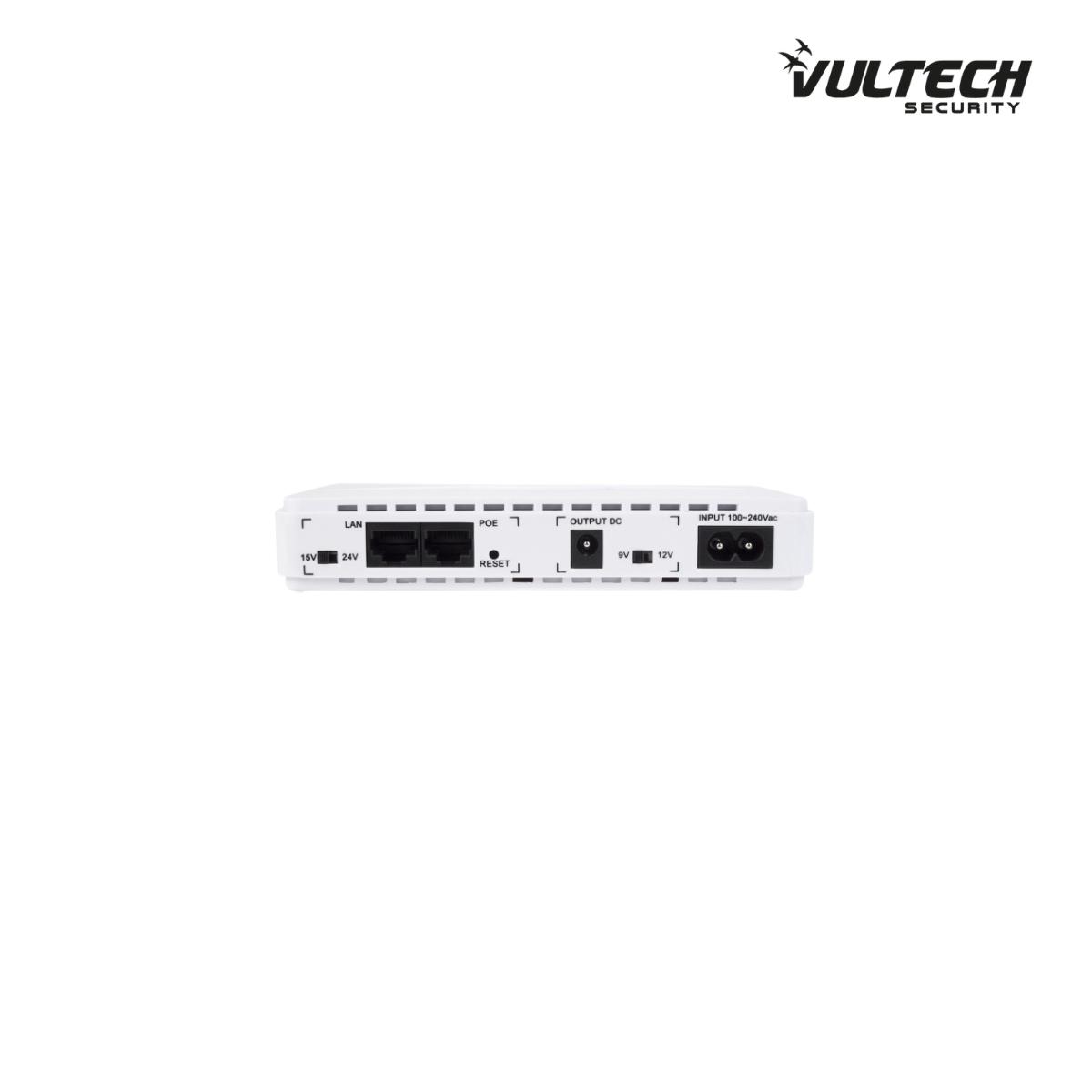 UPS DC 60W Gruppo Di Continuità Vultech UPS60PW-DC PoE<-