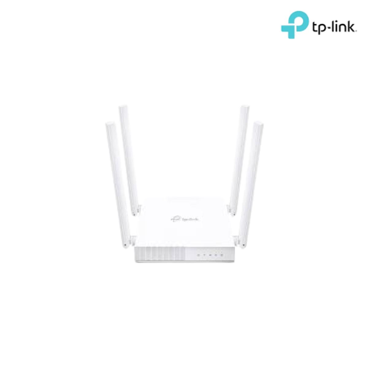 Wireless ac750 router dual band tp-link archer c24  5ghzx433mbps/2.4ghzx300mbps 1p×10/100m wan,4p ×10/100m