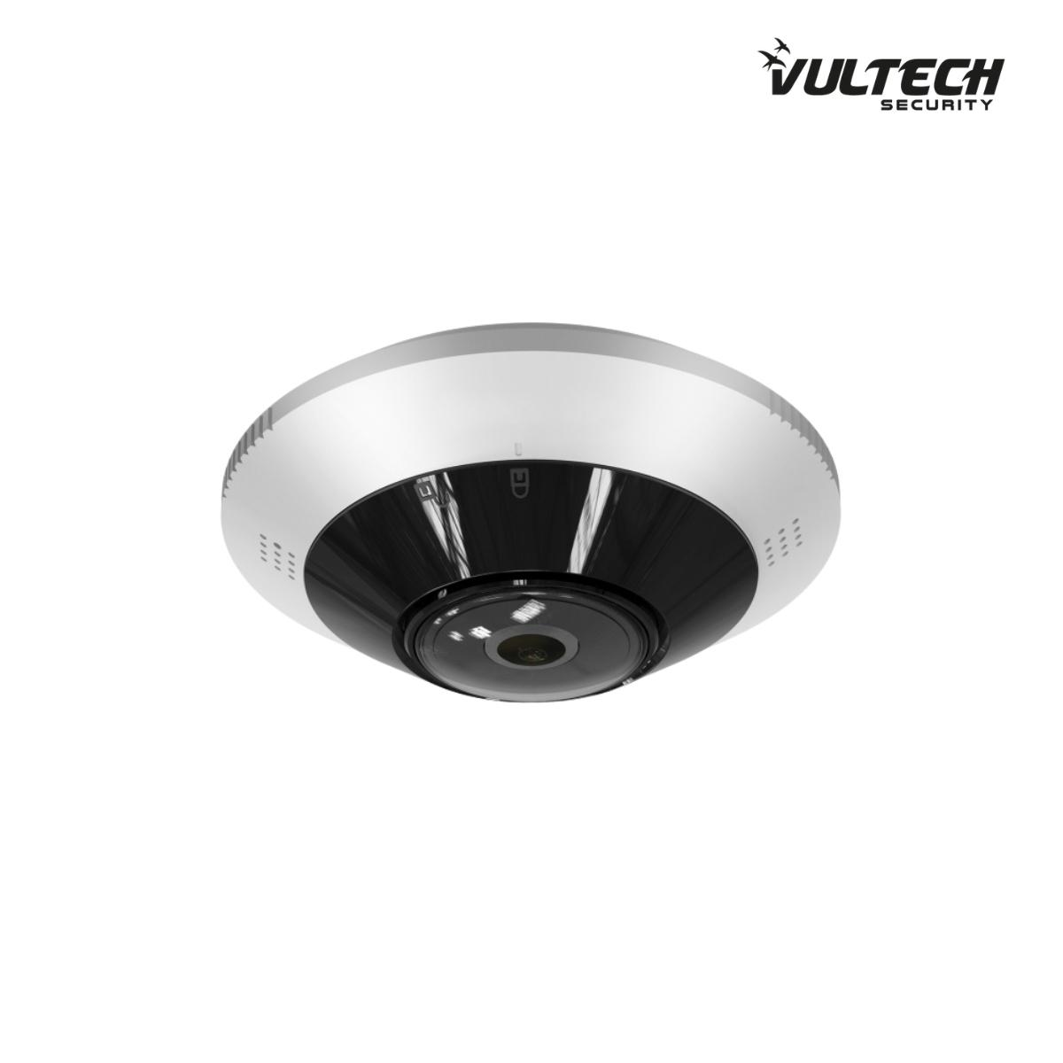 Telecamera Fisheye IP Vultech VS-IPC1560FHEYSWD-ECO 1/2,5'' 6 Mpx H.265 POE 1,68mm EPTZ - WDR Led IR 20m P2P MICROFONO SD CARD AUDIO1/1 ALARM 1/1