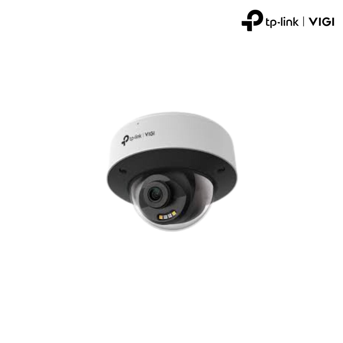 Videocamera tp-link vigi insight s285(2.8mm) dome a colori 8mp-2.8mm visione nott.a col.fino 30mt-smartvid