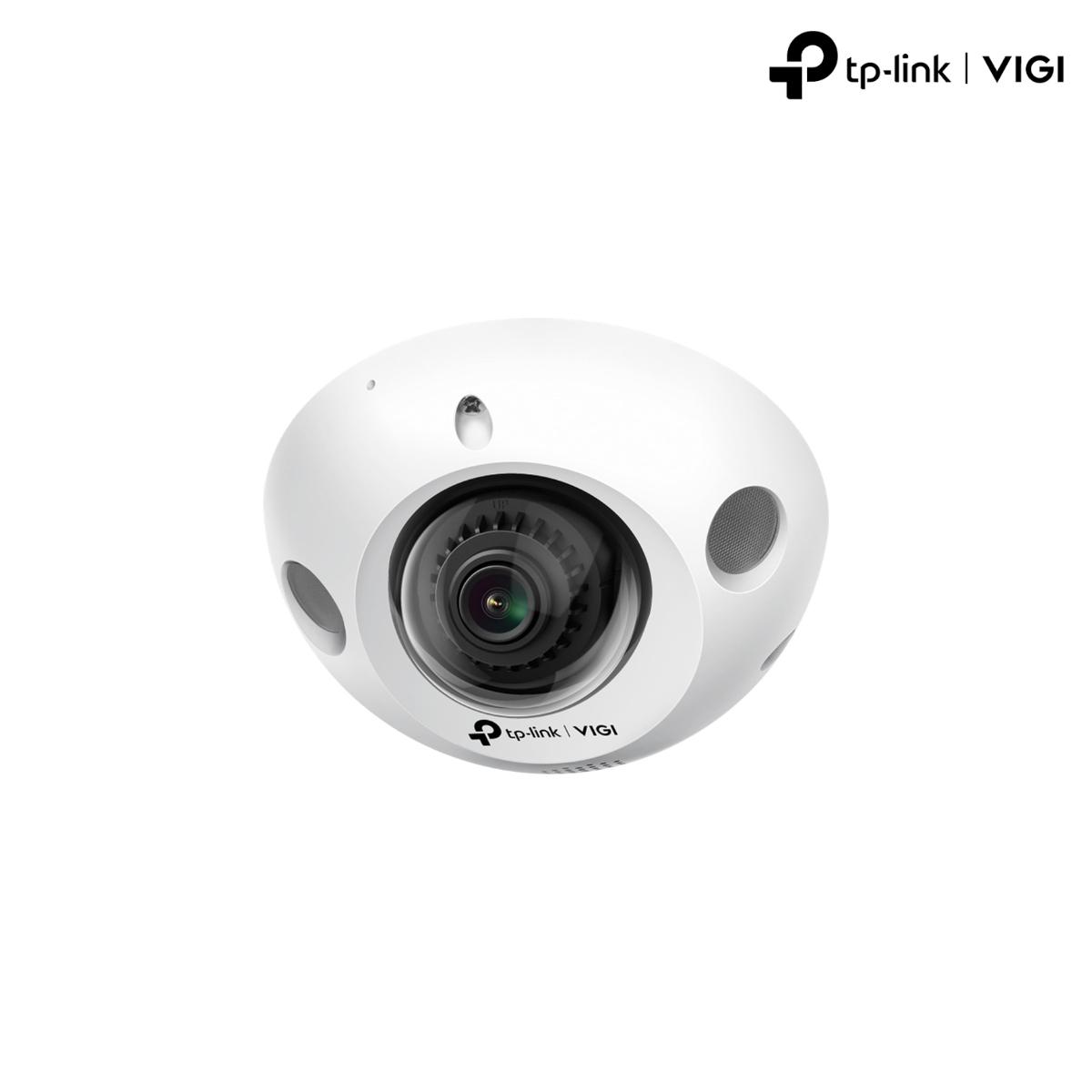 Telecamera IP Mini Dome 3 MP 2.8mm IK08 da interno<br />