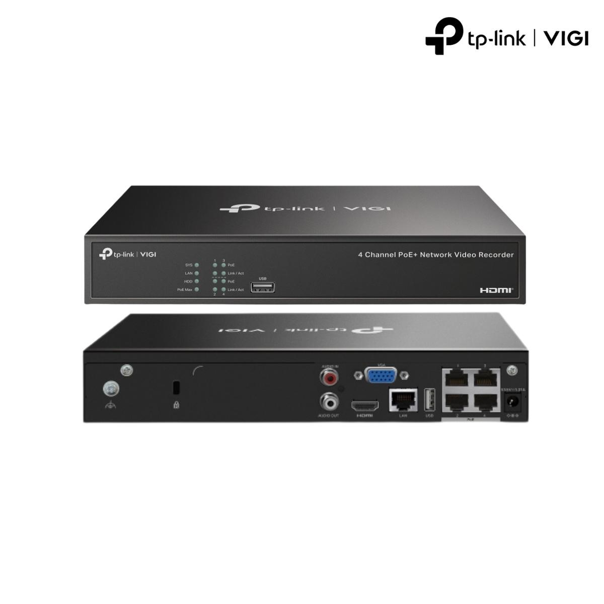 Videoregistratore IP 4 canali 80Mbps <br />