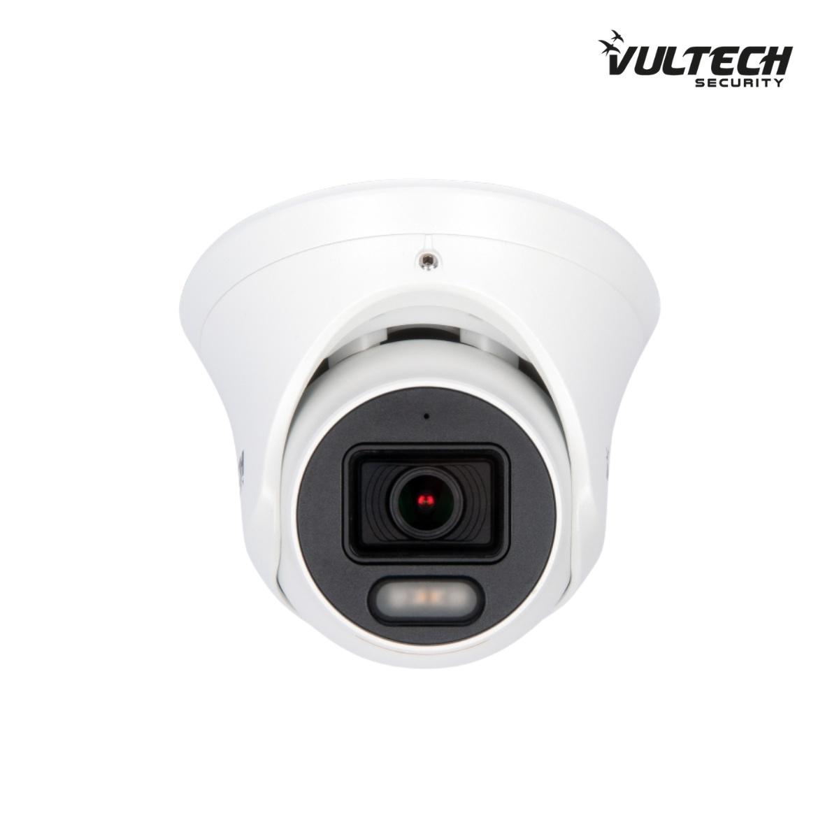 Telecamera Dome IP Vultech VS-IPC1550D1FEWDSC2-PS 1/2,7'' 5MP H.265 POE 2,8mm DUAL LIGHT SHOWCOLOR WDR P2P SMART SD CARD MICROFONO ALARM SERIE PRO SENSE
