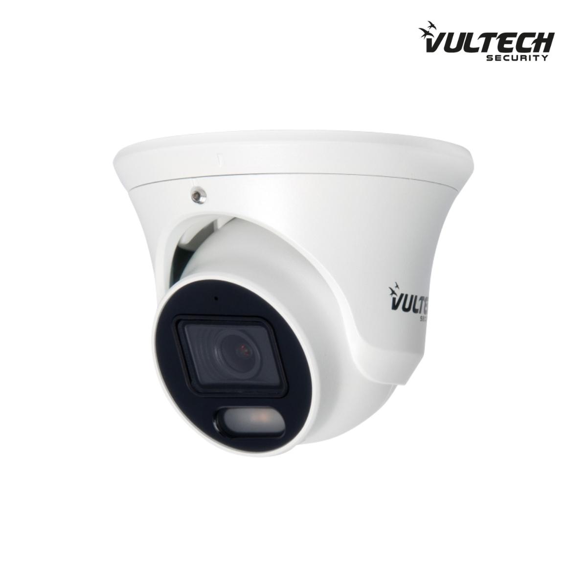 Telecamera Dome IP Vultech VS-IPC1550D1FEWDSC2-PS 1/2,7'' 5MP H.265 POE 2,8mm DUAL LIGHT SHOWCOLOR WDR P2P SMART SD CARD MICROFONO ALARM SERIE PRO SENSE