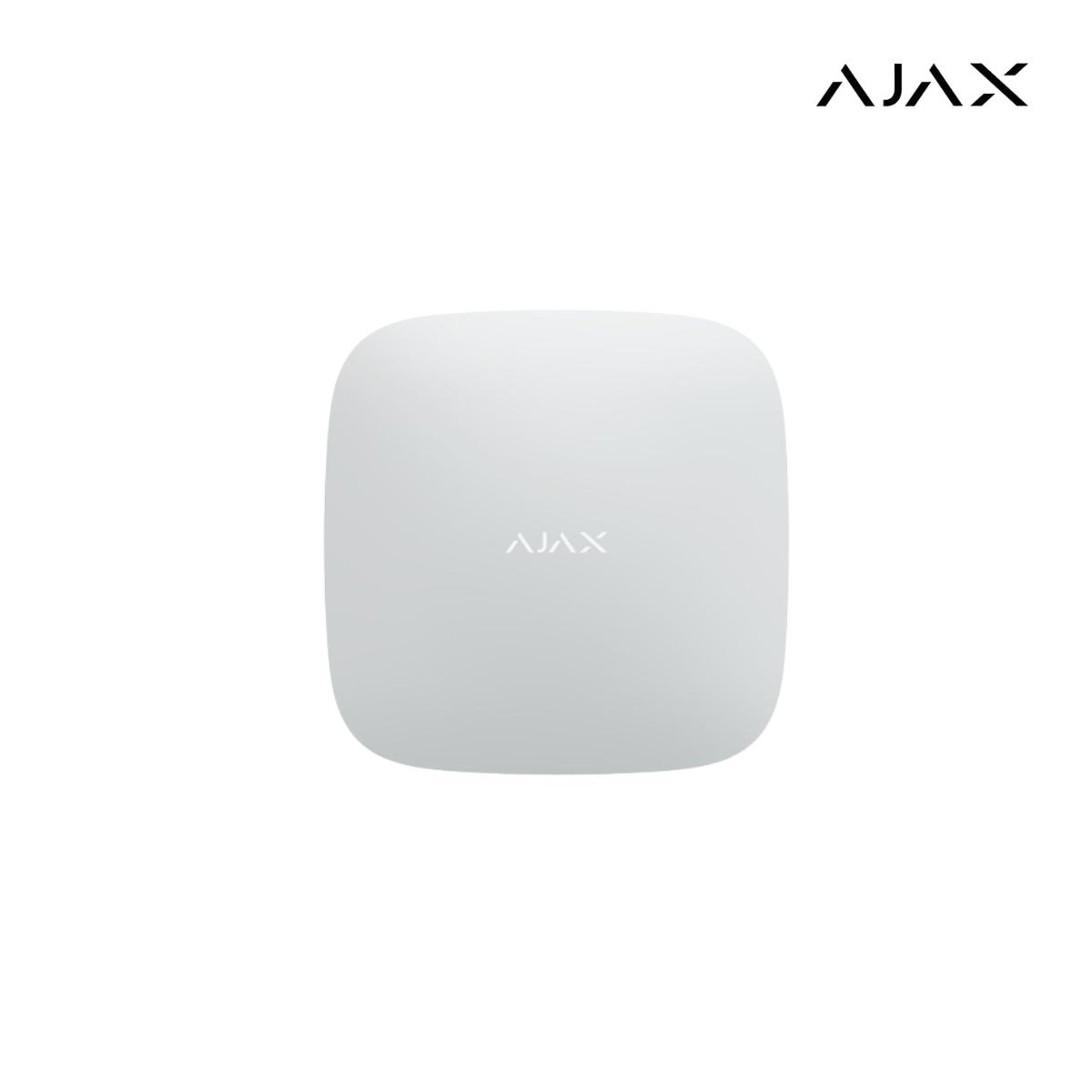 Hub 2 4G (8/ECG) ASP white I Unità centrale del sistema di sicurezza con supporto di foto-verifica degli allarmi (2xSIM 4G, Ethernet)