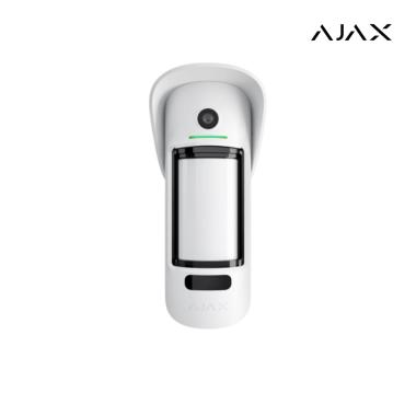 MotionCam Outdoor ASP white I Rilevatore di movimento wireless da esterno con foto-verifica degli allarmi, anti-mascheramento e immunità agli animali domestici