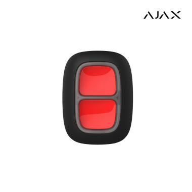 DoubleButton ASP black I Pulsante di emergenza wireless con protezione contro pressioni accidentali