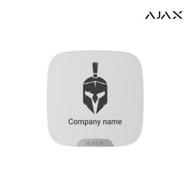 BrandplateforStreetSirenDoubleDeck(10pcs) white I Pannello frontale per personalizzare Street Siren Double Deck e Street Siren Double deck Fibra Stampa gratuiita con ordini min