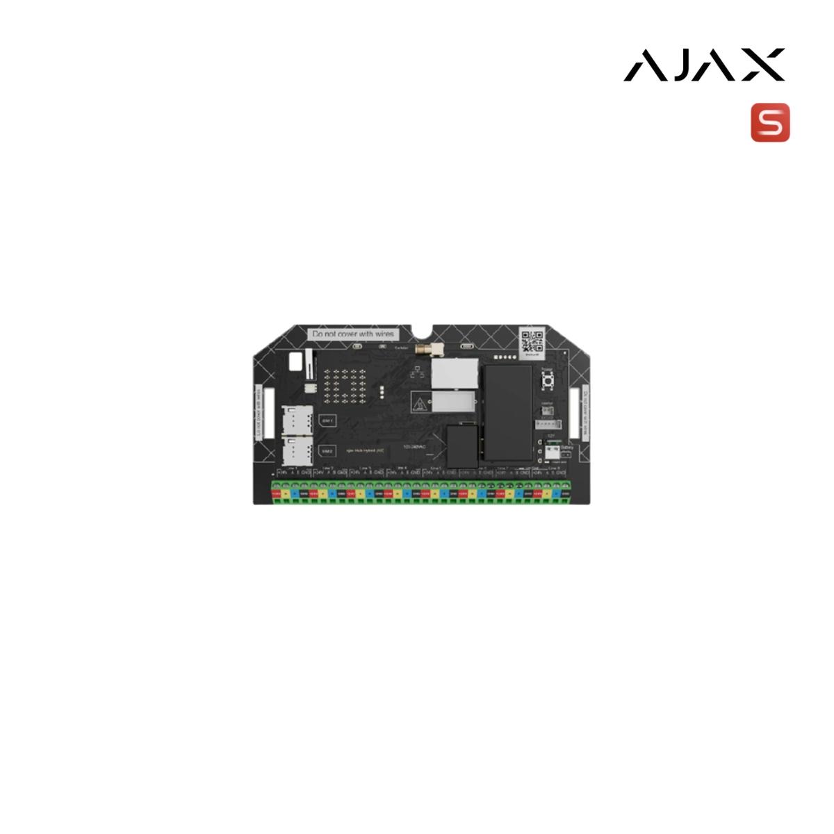 Superior Hub Hybrid (4G) (without casing) (8EU/ECG) ASP I Unità centrale con supporto Fibra, jeweller e Wing (2xSIM 2G/3G/4G (without casin)