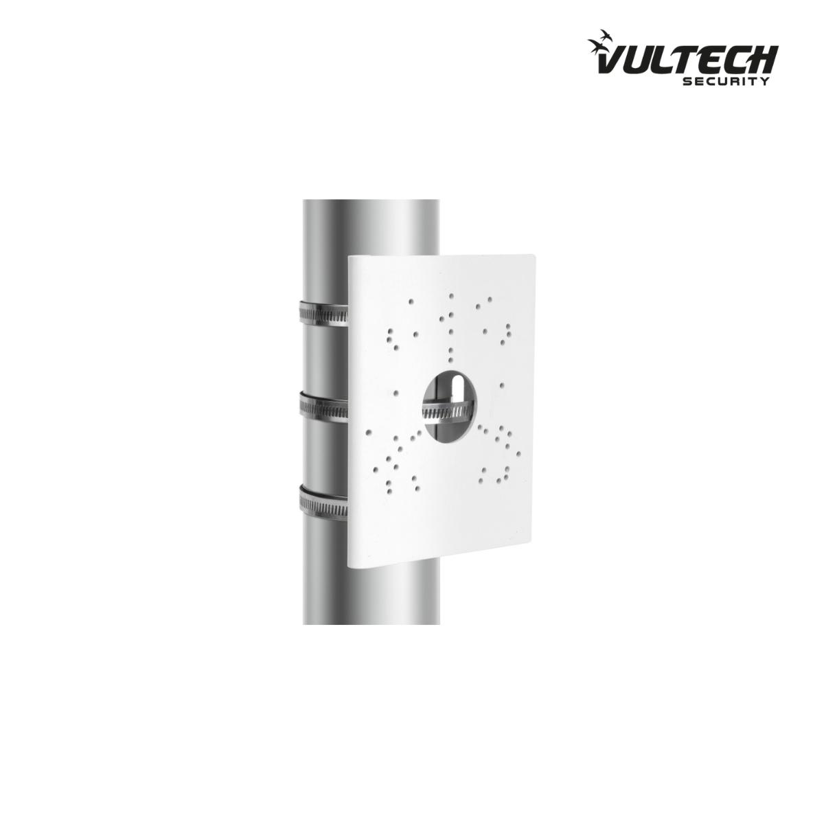 Supporto Staffa da palo Vultech VS-BKC7P per Telecamere Serie VS In Alluminio Per Esterni per staffe VS-BKC1 e VS-BKC3