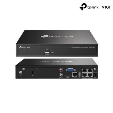 Videoregistratore IP 4 canali 80Mbps PoE+<br />