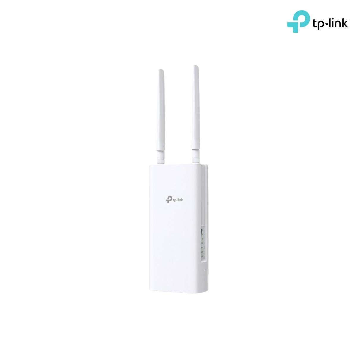 Router 300m wireless n 4g lte tp-link tl-mr100-outdoor 1p fast ethernet poe + - 2 antenne - ip65