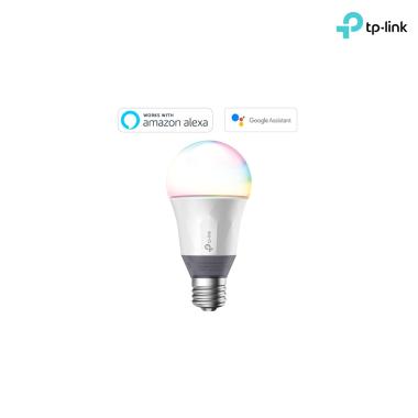 Lampada a led smart wi-fi tp-linklb130(e27) colorata(2500-9000k) a19 220-240v/50hz,60w-no hub-circadian mode-ean:6935364095826
