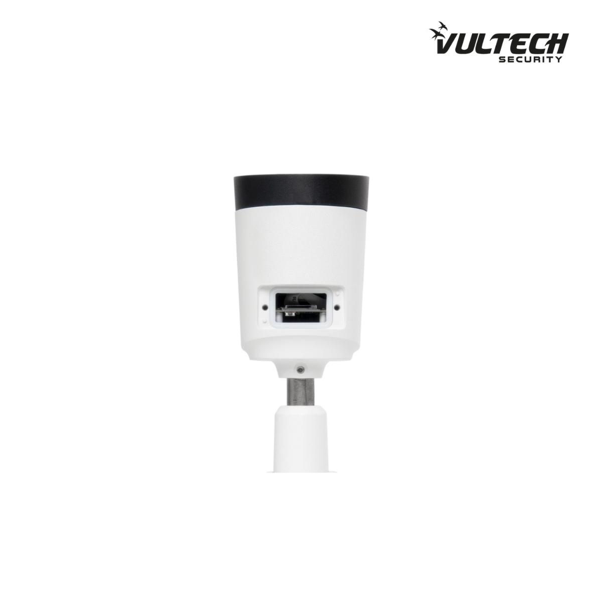 Telecamera Bullet IP Vultech VS-IPC1580B3FEWD-ECO 1/2,7'' 8 Mpx H.265+ POE WDR 2,8mm 2Pcs Led IR ARRAY 25M P2P SMART SD CARD MICROFONO