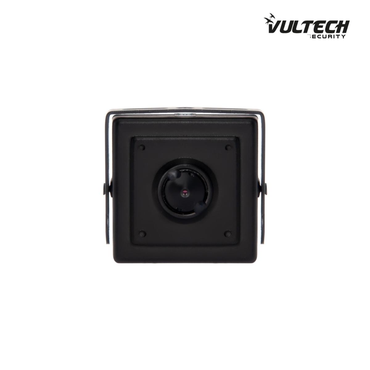 Telecamera Pinhole IP Vultech VS-IPC1540PH1FCWD-ECO  1/2,7'' 4 Mpx H.265 POE 3,7mm NO Led IR P2P SMART AUDIO 1/0